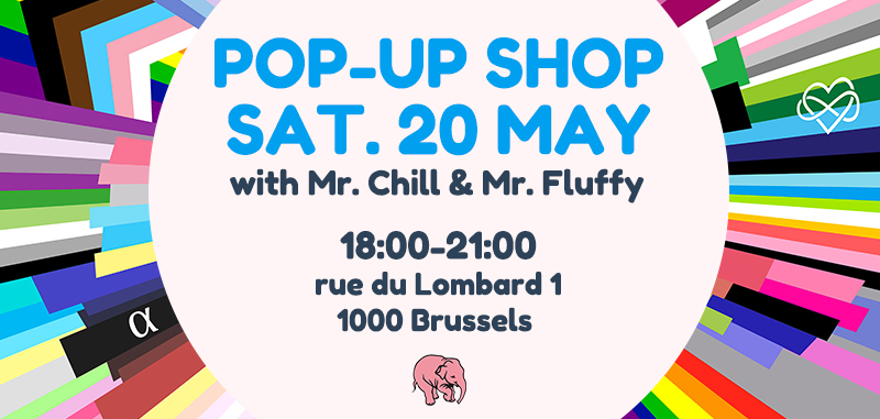 Brasserie Le Lombard on 20th May 2023 from 18:00 till 21:00 with Mr Chill and Mr Fluffy